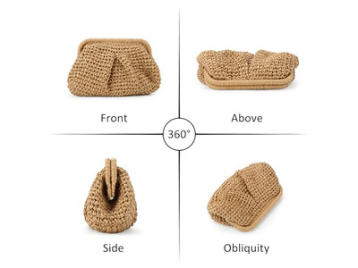 बिग स्ट्रॉ क्लच चेरी बैग गर्ल्स बीच टोट हैंडल हवाई होलो लेडीज़ लेटर