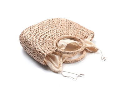 स्पेन स्ट्रॉ बीच बैग समर लोगो फिलीपींस जूट रैफिया विथ विंडो