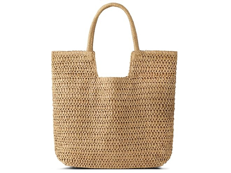 स्ट्रॉ बैग हार्ड स्टार टोट क्लचेस हैंडबैग्स होबो निट नॉट मून बेबी 2025