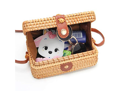 स्ट्रॉ टोट समर बैग टॉप हैंडल वूवेन पर्ल टैसल किड्स व्हीट वीमेन क्रॉसबॉडी