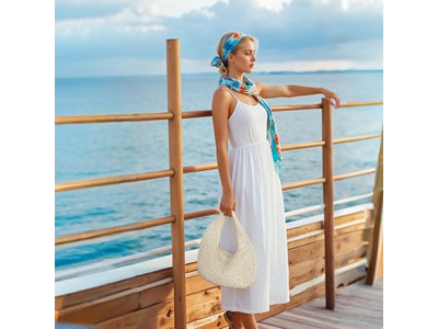 स्ट्रॉ बैग ट्रेंड बैंबू सर्कल फ्रेंच एथनिक बैग्स वुमेन कस्टम फ्रिंज बकेट