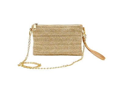 स्ट्रॉ लाइन्ड हैंडबैग्स राइनस्टोन बैग एम्ब्रॉइडर्ड कैंडी कलर ब्राइड्समेड बैग्स